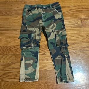 Toddler Boy Valabasas Camo Cargo Pants Size 4T